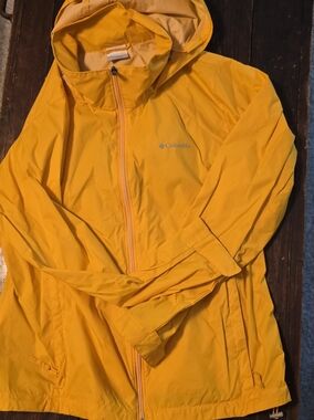 Columbia Yellow Packable Outdoor Jacket